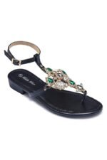 Antonia Rhinestone Decor Sandals - Image 4
