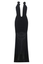 Clara Floral U-Neck Maxi Dress - Image 8