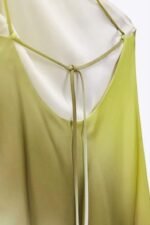 Diane One Shoulder Tie Dye Maxi Dress - Image 9