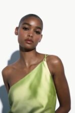 Diane One Shoulder Tie Dye Maxi Dress - Image 6