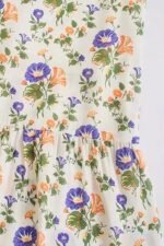 Elspeth Printed Strap Flare Midi Dress - Image 8