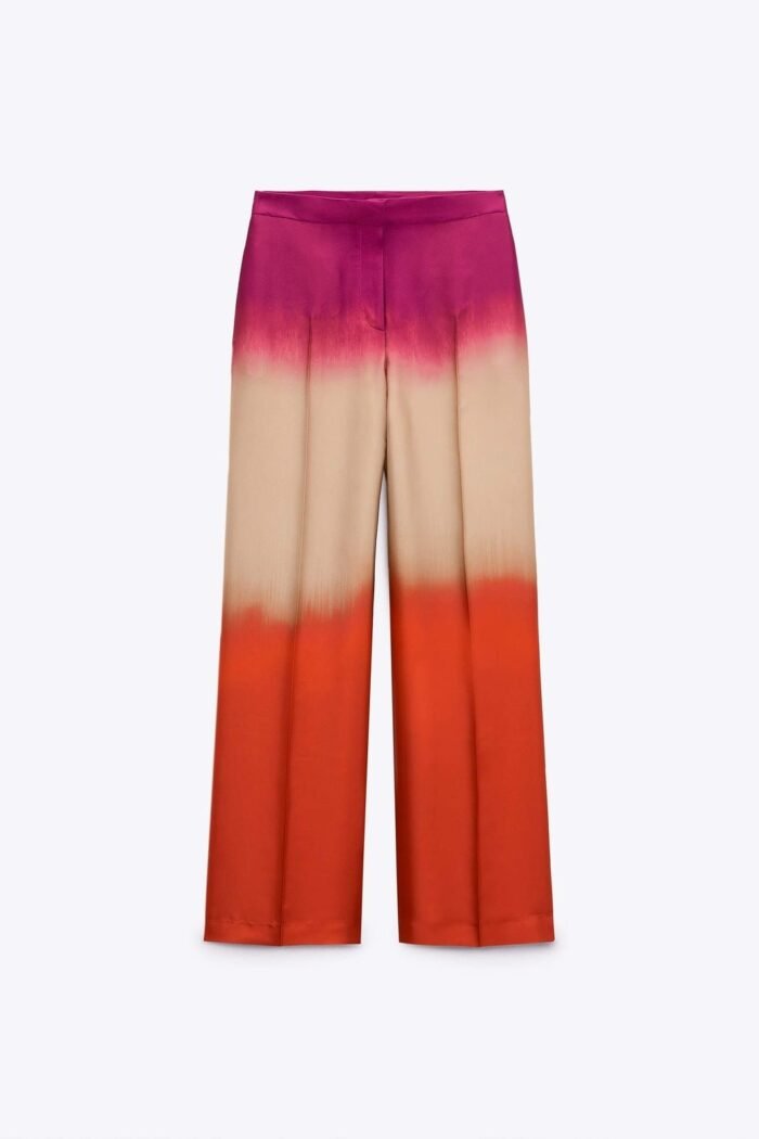 Eroline Printed Gradient Satin Set - Image 5