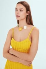 Paula Hollow Knit Maxi Dress - Image 4