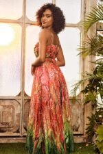 Sally Multicolor Tiered Maxi Dress - Image 6