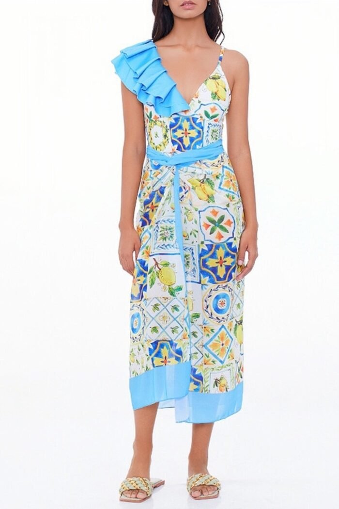Sheila Printed Tiles Two-pieces Swim Set - Image 1