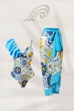 Sheila Printed Tiles Two-pieces Swim Set - Image 3