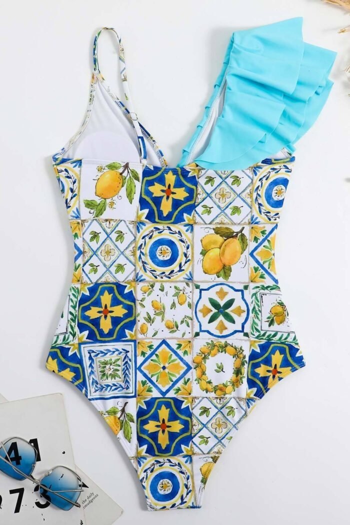 Sheila Printed Tiles Two-pieces Swim Set - Image 4