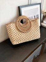 Fashionable Holiday Beach  Straw Bag