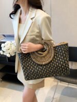 Fashionable Holiday Beach  Straw Bag