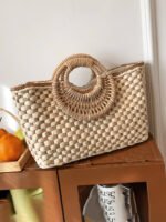 Fashionable Holiday Beach  Straw Bag